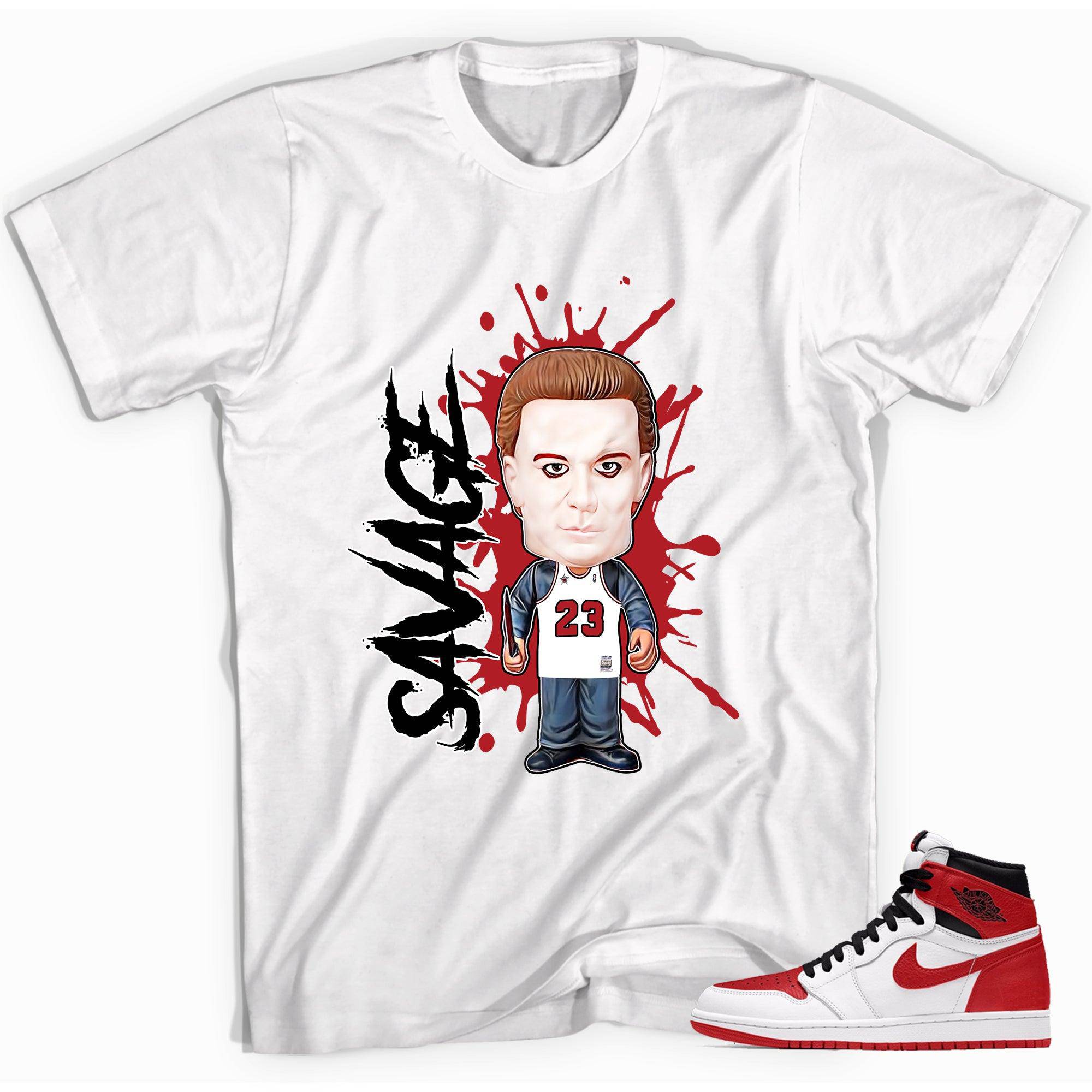 1s High Heritage Shirt Savage - Sneaker Shirts Outlet