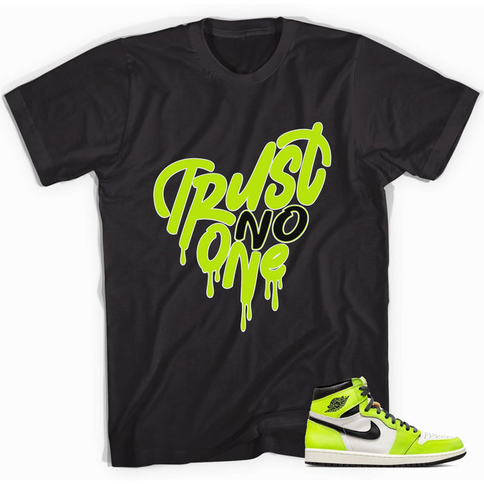 1s High Visionaire Shirt Trust No One Heart - Sneaker Shirts Outlet