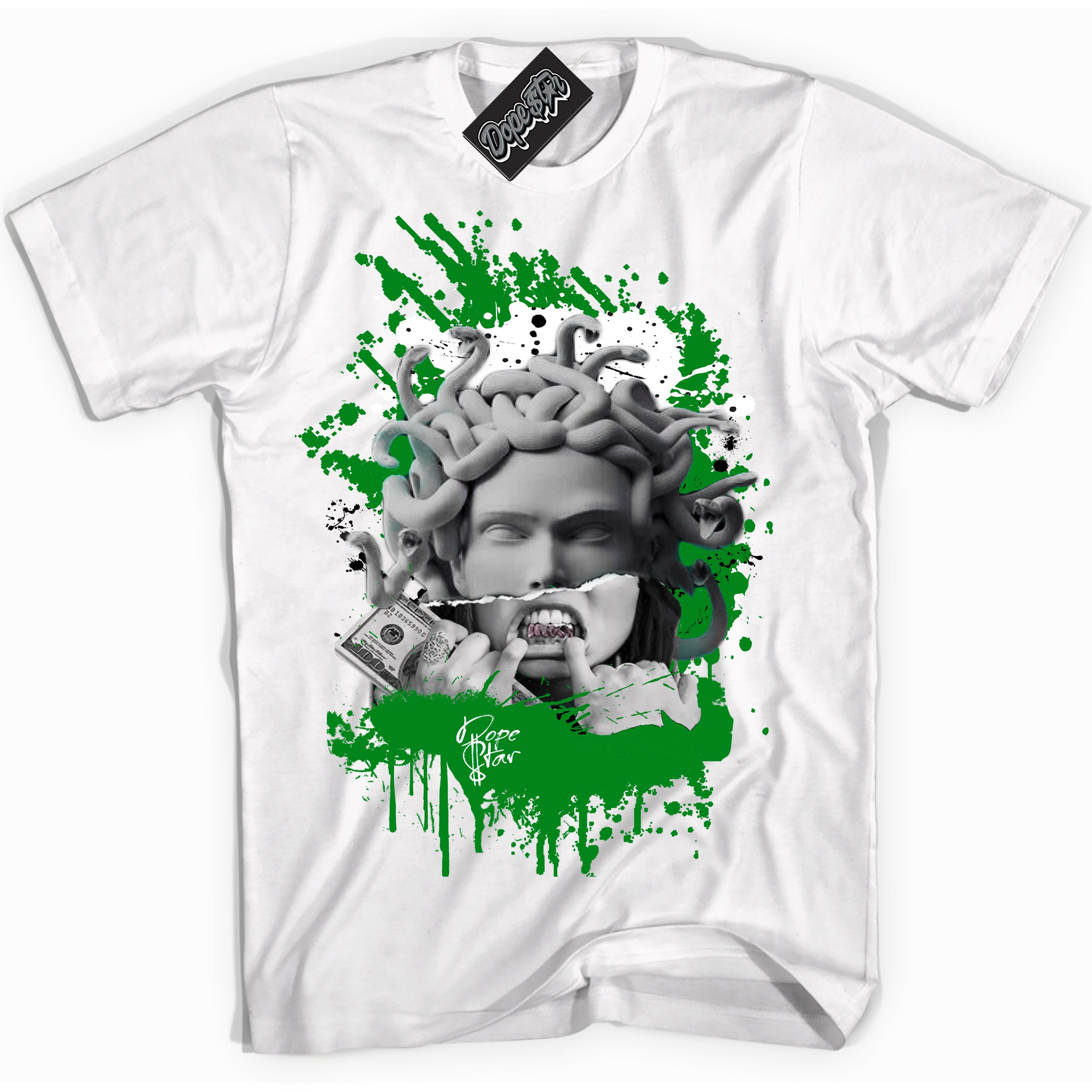 1 Low Lucky Green Shirt Medusa - Sneaker Shirts Outlet