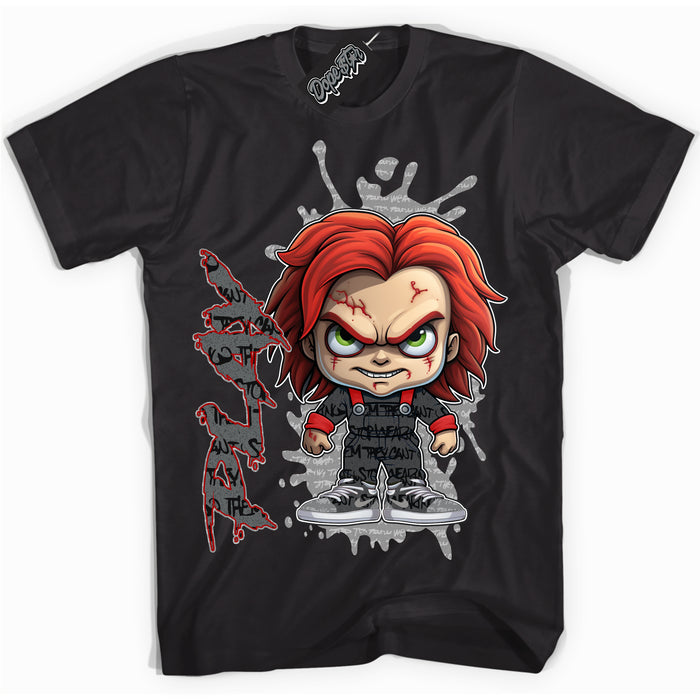 Cool Black Shirt with “ Play ” design that perfectly matches Rebellionaire 1s Sneakers.