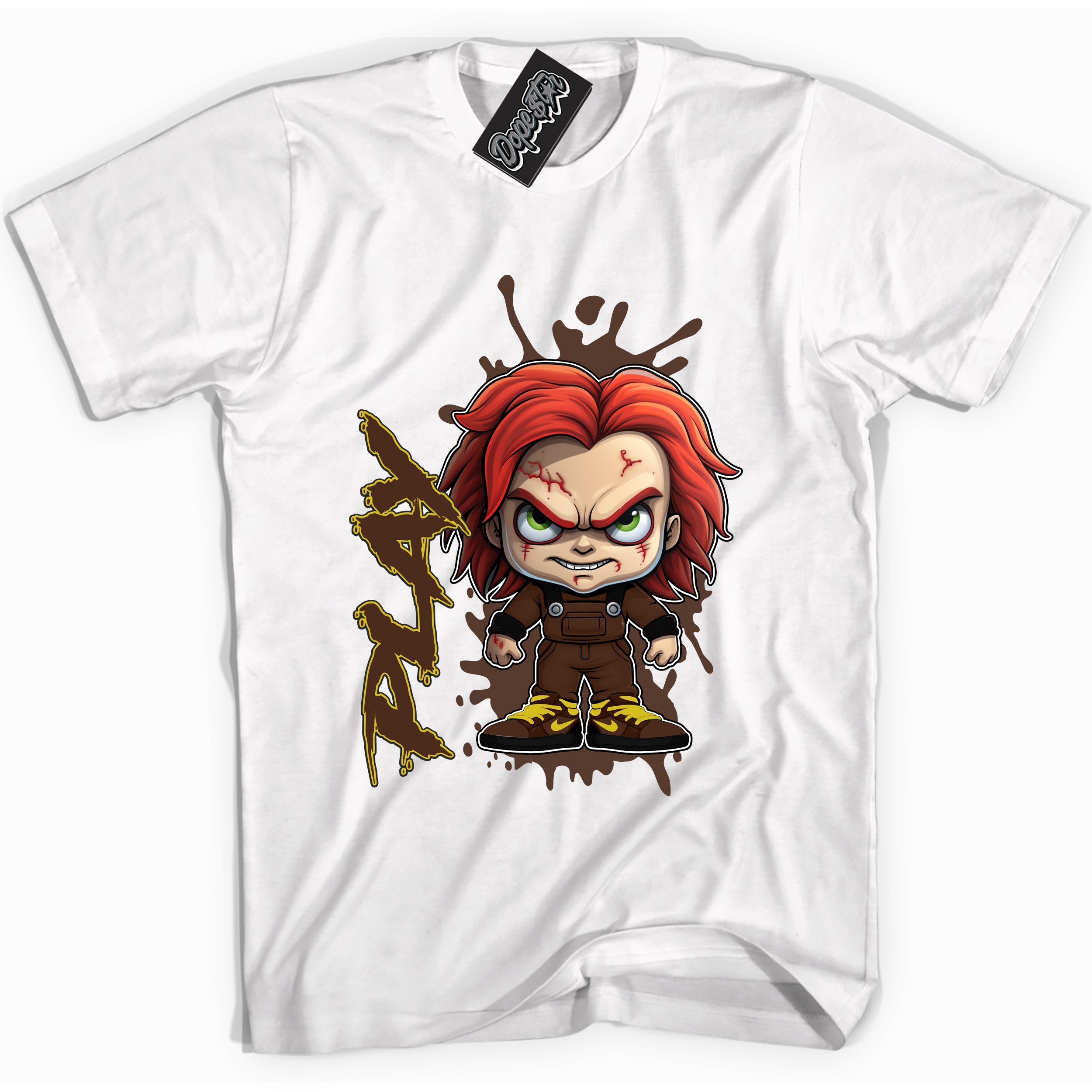 Cool White graphic tee with “ Play ” design, that perfectly matches Palomino 1s sneakers 