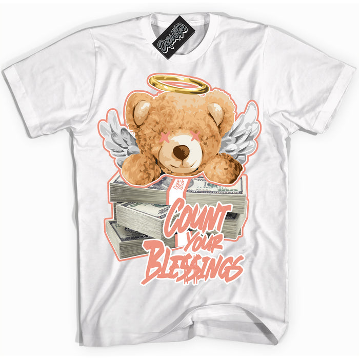 Dunk Low Light Wild Mango 'Count Your Blessings' Shirt – White Streetwear T-Shirt | Sneaker Matching Tee for Dunk Low Light Wild Mango | Urban Fashion for Count Your Blessings | Men's & Women's Streetwear Outfit by Sneaker Shirts Outlet.