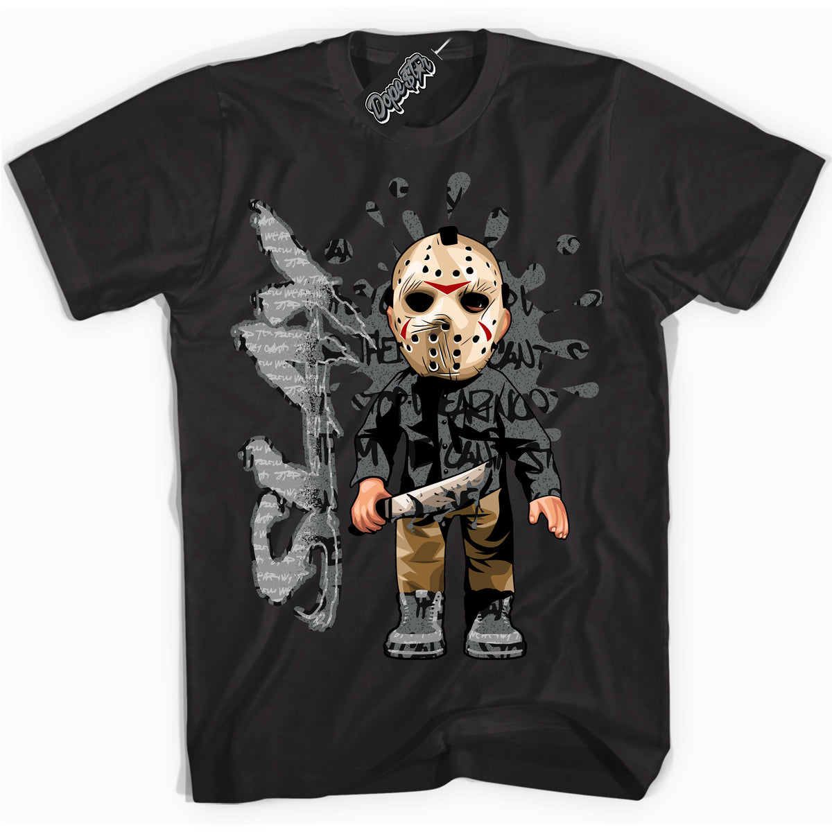 Cool Black Shirt with “ Slay ” design that perfectly matches Rebellionaire 1s Sneakers.