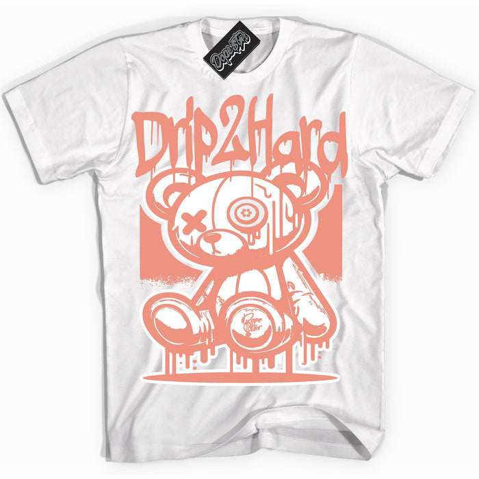 Dunk Low Light Wild Mango 'Drip 2 Hard' Shirt – White Streetwear T-Shirt | Sneaker Matching Tee for Dunk Low Light Wild Mango | Urban Fashion for Drip 2 Hard | Men's & Women's Streetwear Outfit by Sneaker Shirts Outlet.