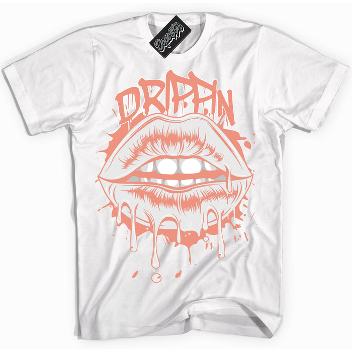 Dunk Low Light Wild Mango 'Drippin' Shirt – White Streetwear T-Shirt | Sneaker Matching Tee for Dunk Low Light Wild Mango | Urban Fashion for Drippin | Men's & Women's Streetwear Outfit by Sneaker Shirts Outlet.