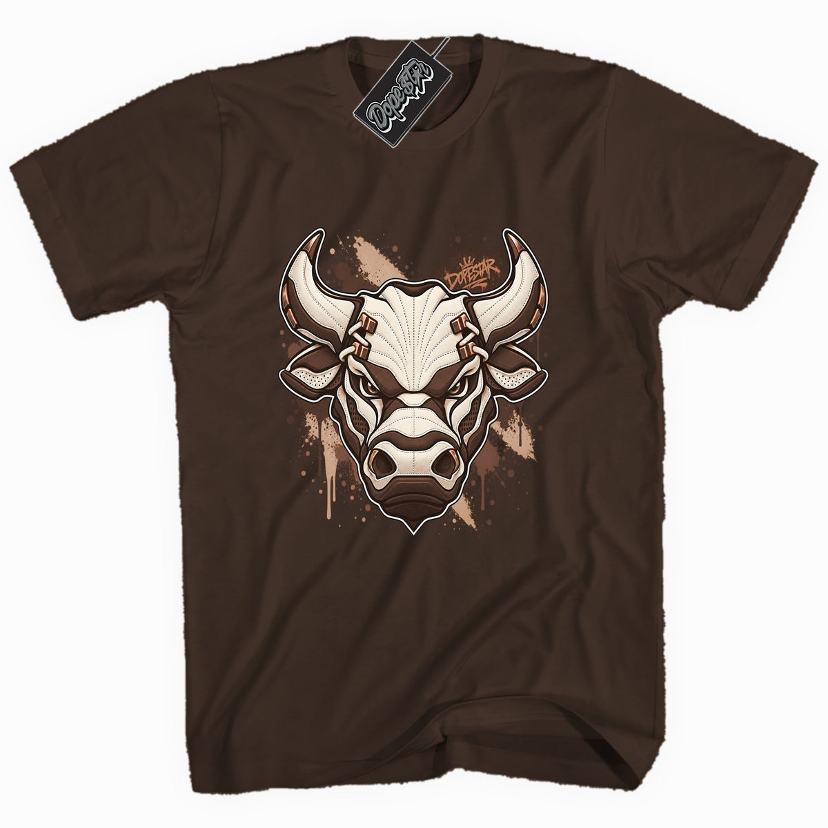 Bull Fireside 12s shirt in Dark Chocolate by Dope Star Brand