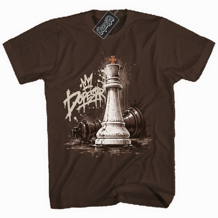 Checkmate Fireside 12s shirt in Dark Chocolate by Dope Star Brand