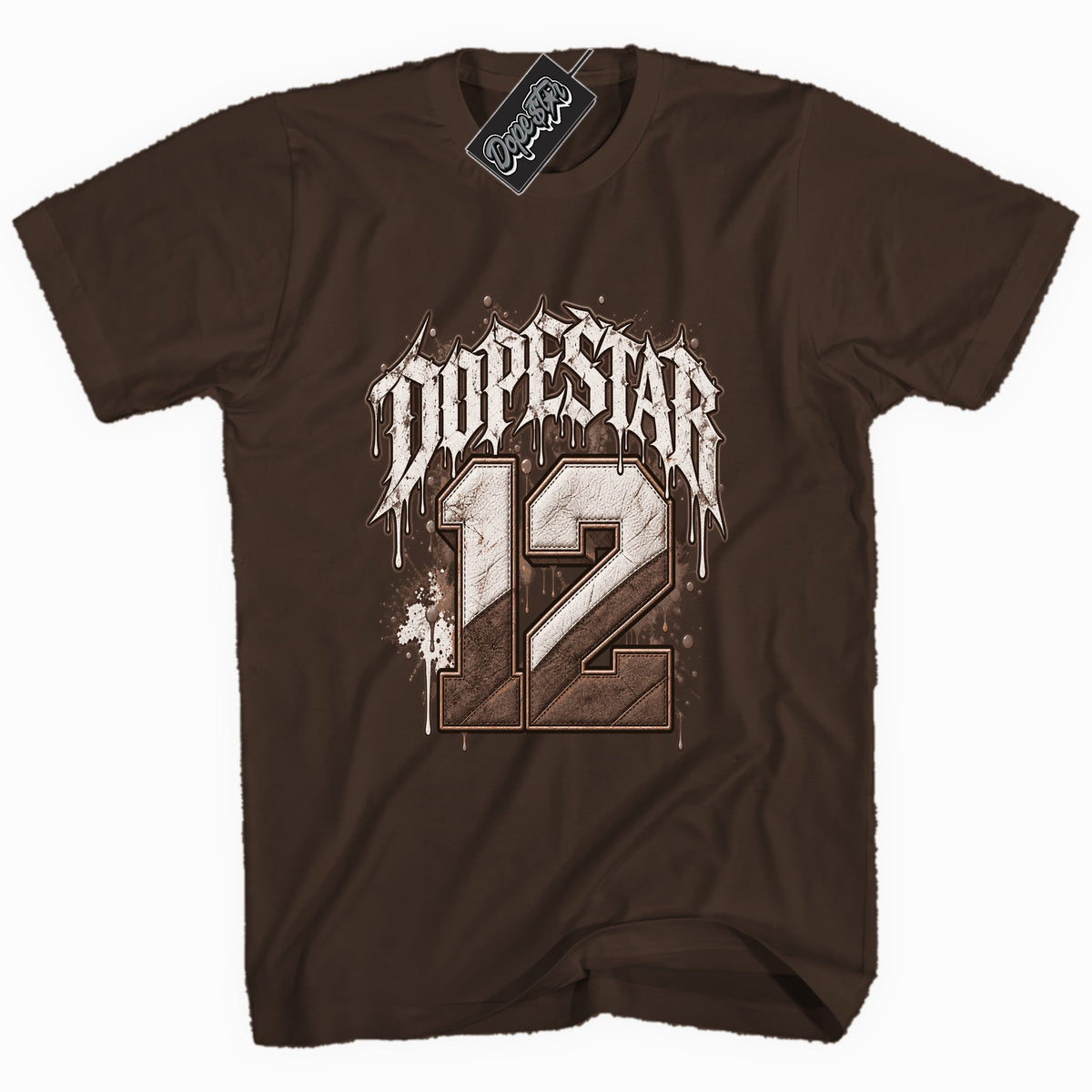 Dopestar 12 Fireside 12s shirt in Dark Chocolate by Dope Star Brand