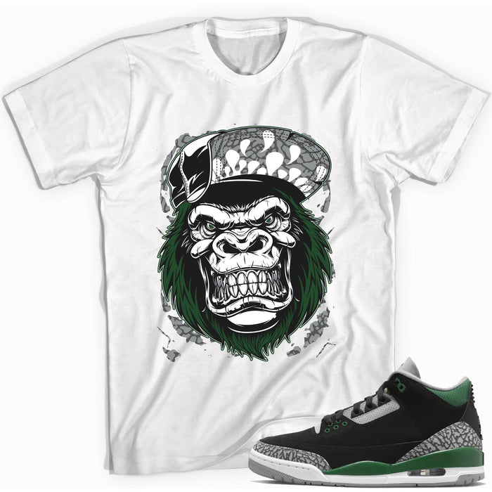 3s Pine Green Shirt Gorilla Beast
