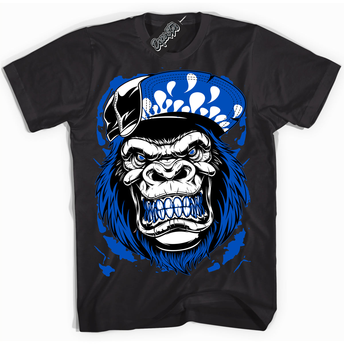 Dunk Low Astronomy Blue 'Gorilla Beast' Shirt – Black Streetwear T-Shirt | Sneaker Matching Tee for Dunk Low Astronomy Blue | Men's & Women's Streetwear Outfit by Sneaker Shirts Outlet.
