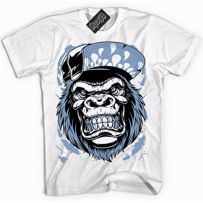 Cool White Shirt with “ Gorilla Beast” design that perfectly matches Reverse Oreo 6s Sneakers.