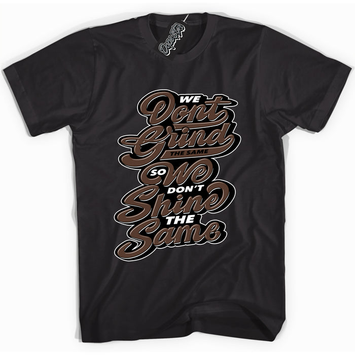Cool Black graphic tee with “ Grind Shine ” design, that perfectly matches Palomino 1s sneakers 