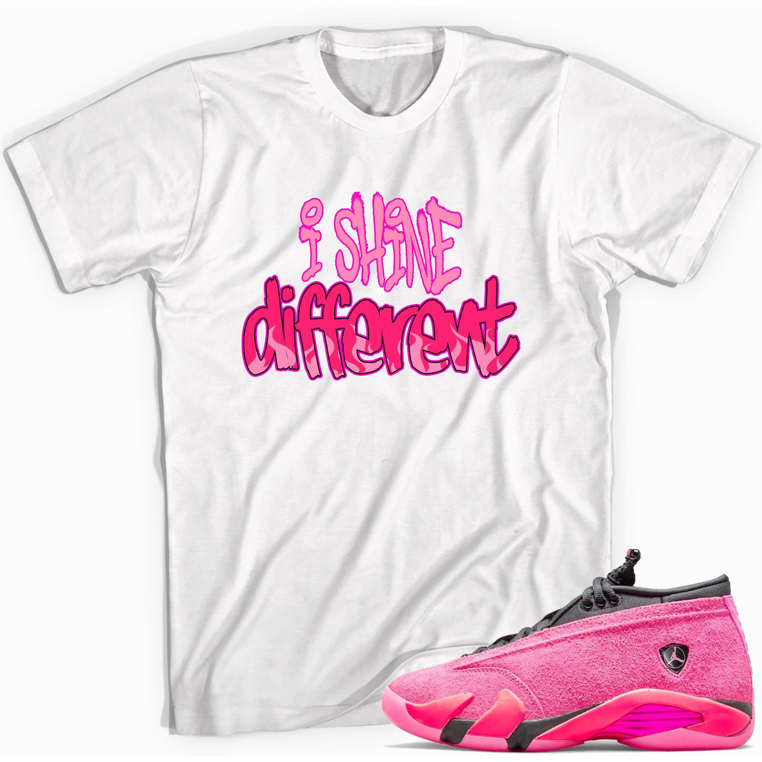 14s Low Shocking Pink Shirt Shine Different