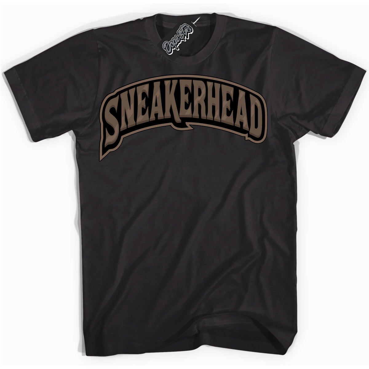 Cool Black Shirt with “Sneakerhead” design that perfectly matches the Jumpman Jack TR Travis Scott Dark Mocha Sneakers.