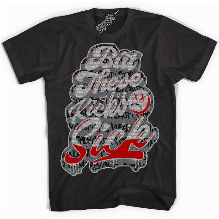 Cool Black Shirt with “ Kick Sick ” design that perfectly matches Rebellionaire 1s Sneakers.