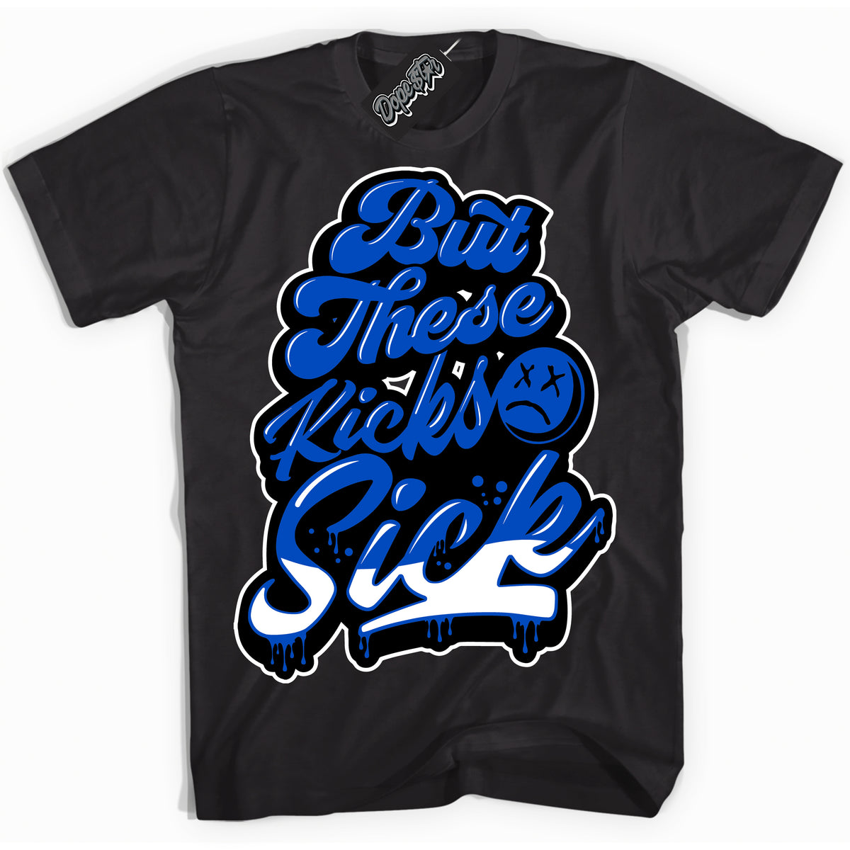 Dunk Low Astronomy Blue 'Kick Sick' Shirt – Black Streetwear T-Shirt | Sneaker Matching Tee for Dunk Low Astronomy Blue | Men's & Women's Streetwear Outfit by Sneaker Shirts Outlet.

