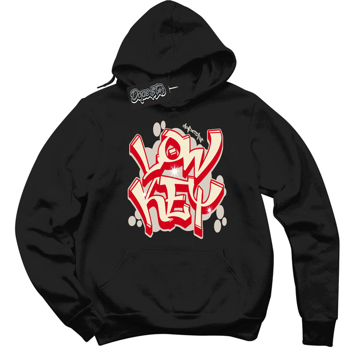 Black “Low Key” Hoodie by Dope Star Brand®, styled to match Phantom 1s sneakers