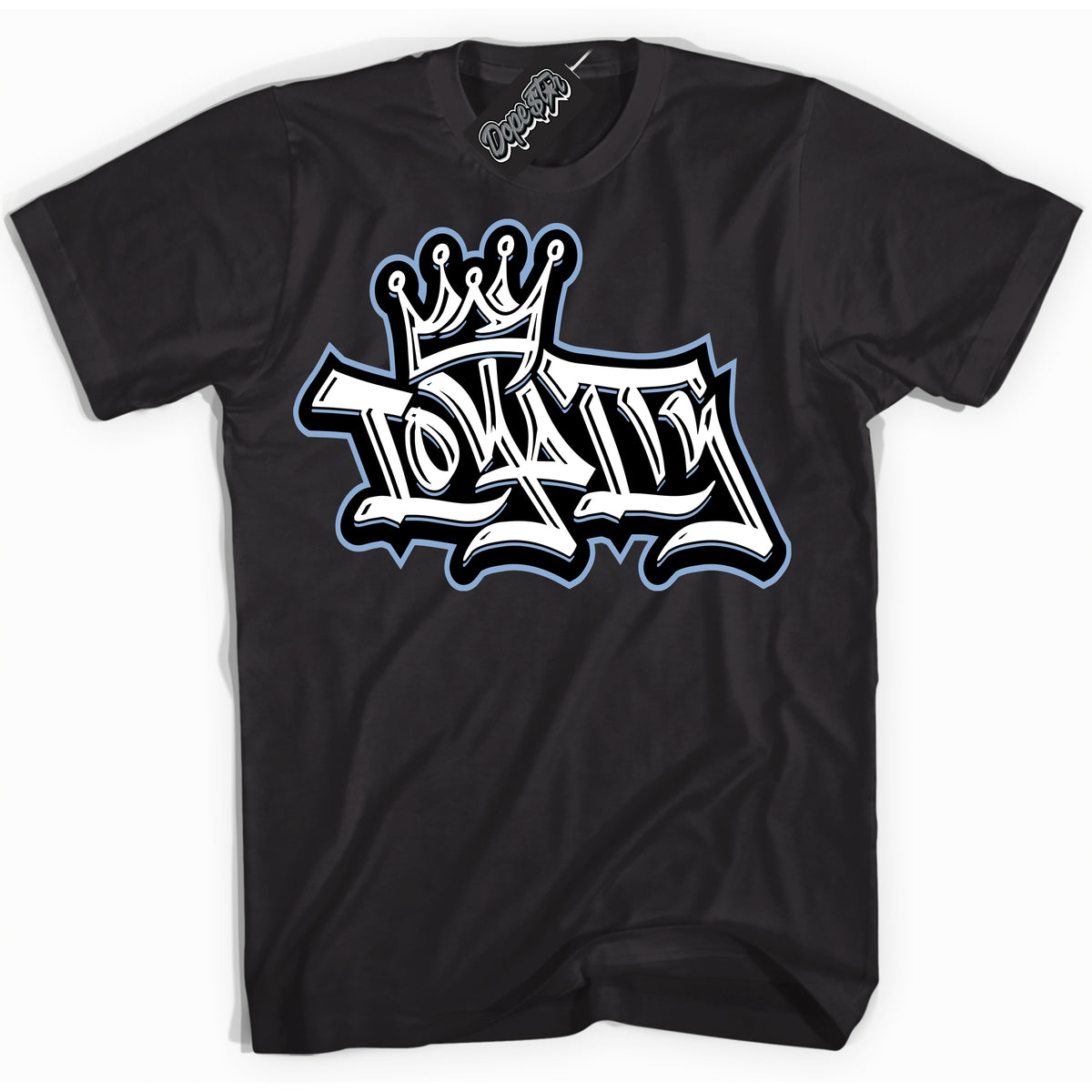 Cool Black Shirt with “ Loyalty Crown” design that perfectly matches Reverse Oreo 6s Sneakers.