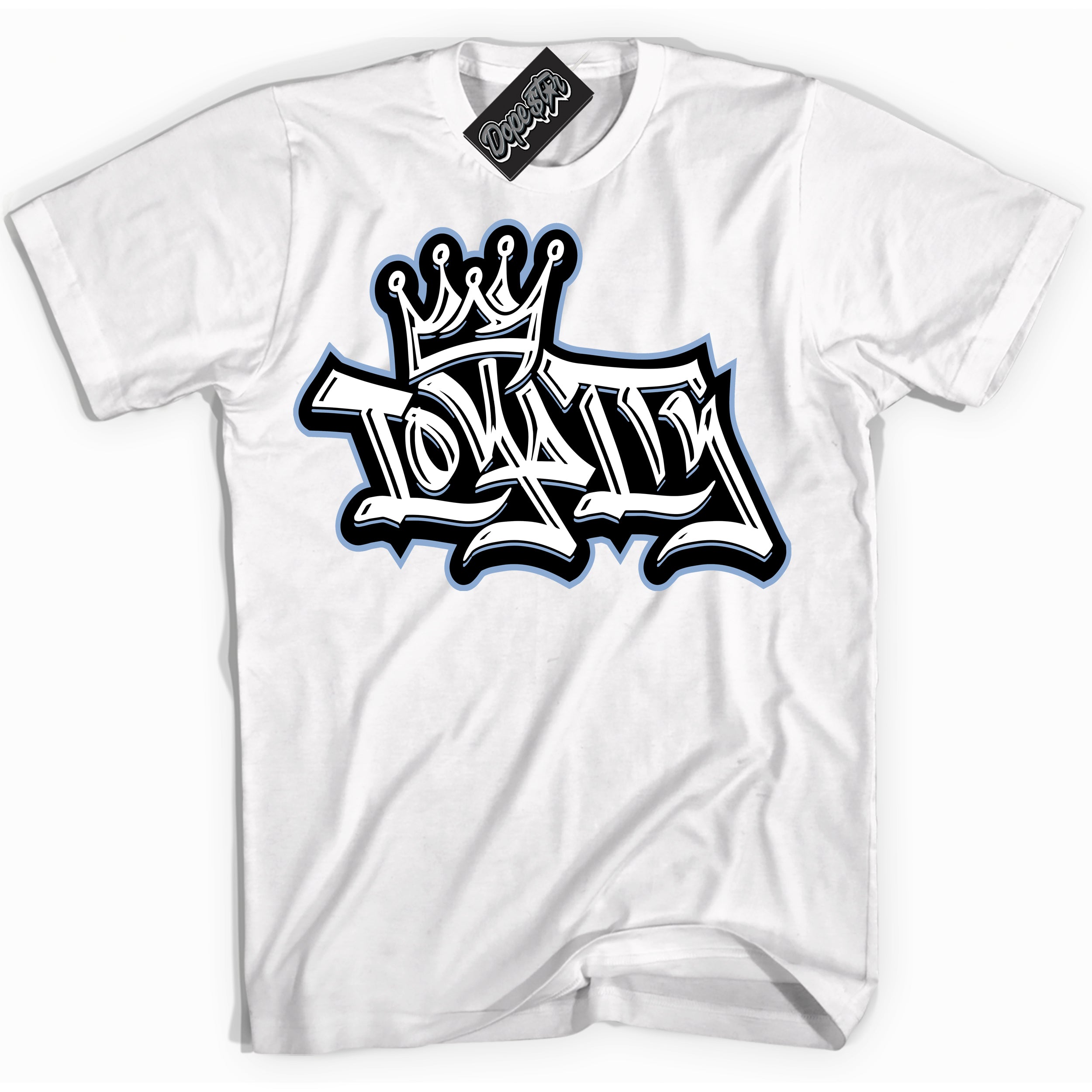 Cool White Shirt with “ Loyalty Crown” design that perfectly matches Reverse Oreo 6s Sneakers.
