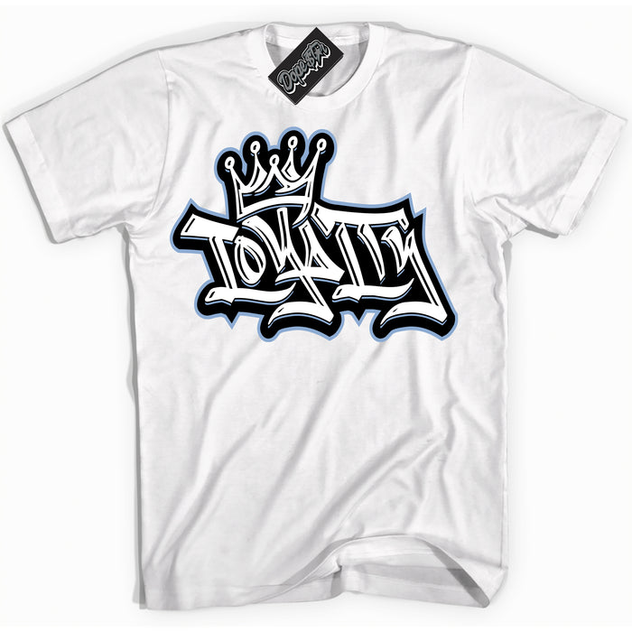 Cool White Shirt with “ Loyalty Crown” design that perfectly matches Reverse Oreo 6s Sneakers.