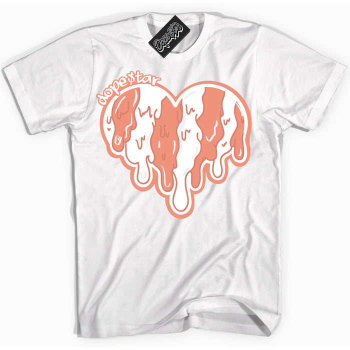Dunk Low Light Wild Mango 'Melting Heart' Shirt – White Streetwear T-Shirt | Sneaker Matching Tee for Dunk Low Light Wild Mango | Urban Fashion for Melting Heart | Men's & Women's Streetwear Outfit by Sneaker Shirts Outlet.