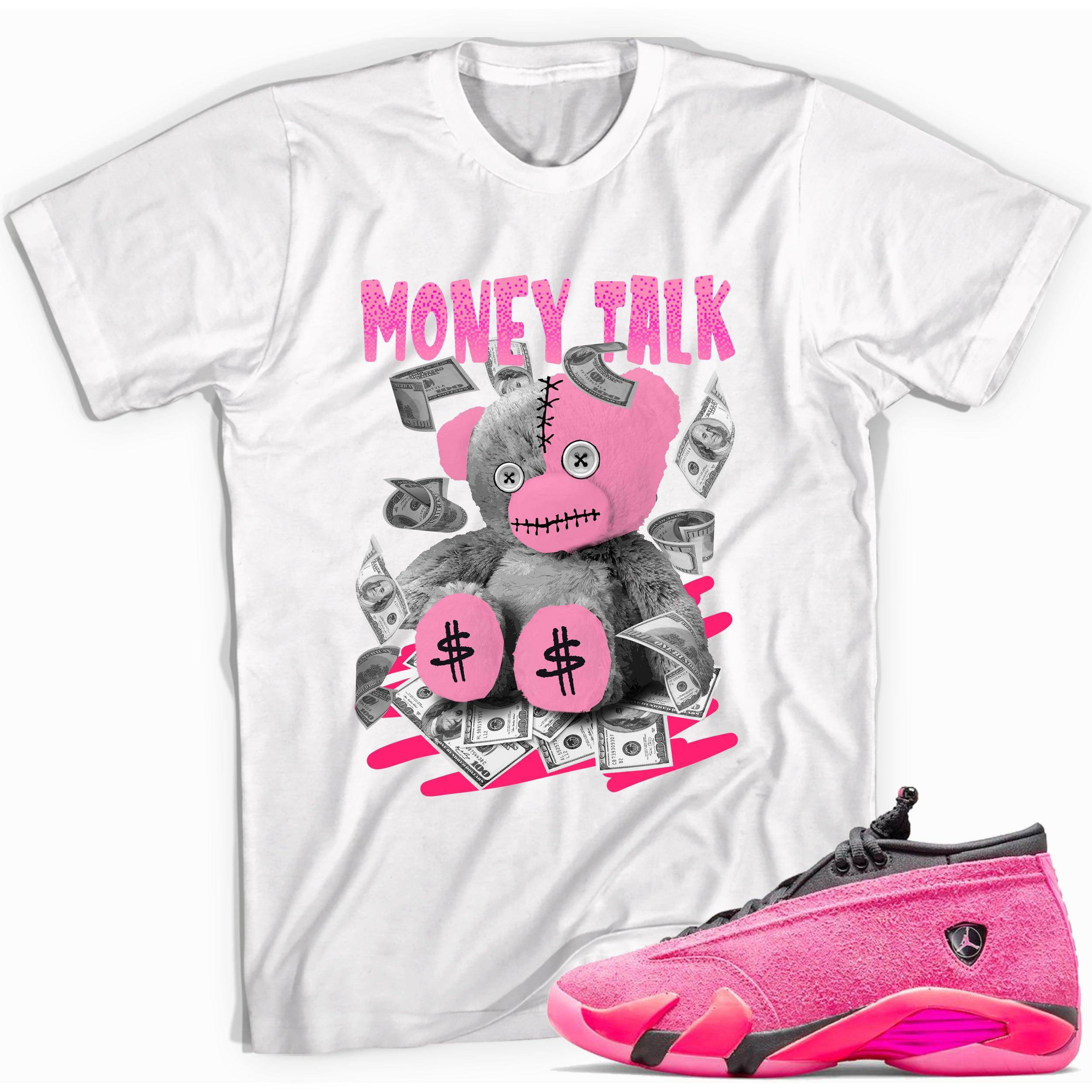 14s Low Shocking Pink Shirt Money Talk