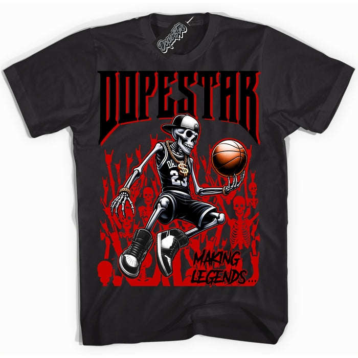 Cool Black Shirt with “ Making Legends ” design that perfectly matches RTFKT X ND Genesis.