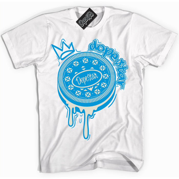 Dunk High Next Nature Light Khaki Star Blue 'Oreo DS' Shirt – White Streetwear T-Shirt | Sneaker Matching Tee for Dunk High Next Nature Light Khaki Star Blue | Urban Fashion for Oreo DS | Men's & Women's Streetwear Outfit by Sneaker Shirts Outlet.