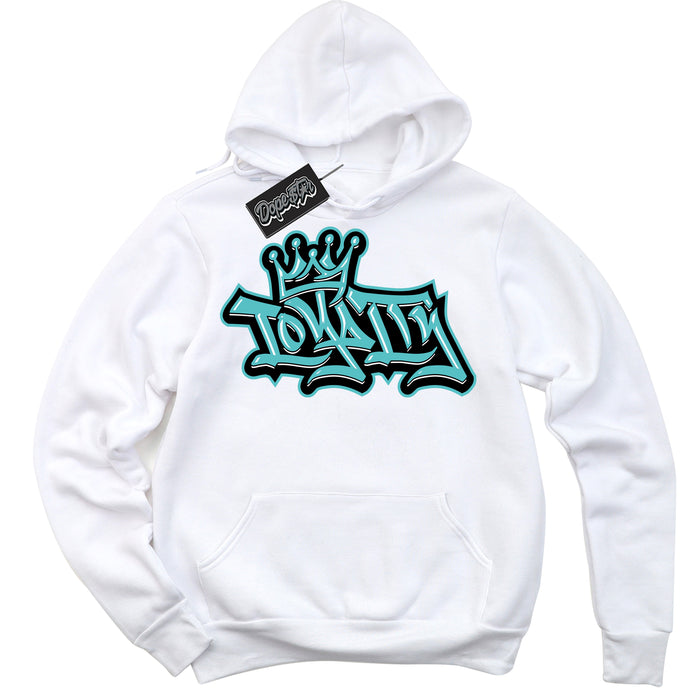 Dunk Low Retro Black Dusty Cactus 'Loyalty Crown' Hoodie - White Streetwear Mockup | Sneakerhead Sweatshirt Matching Dunk Low Retro Black Dusty Cactus | Limited Edition Urban Streetwear for Sneaker Matching OOTD | Outfits that pair perfectly with your ND Low Retro Black Dusty Cactus | Sneakerhead Fashion Must-Have Apparel for Men and Women.