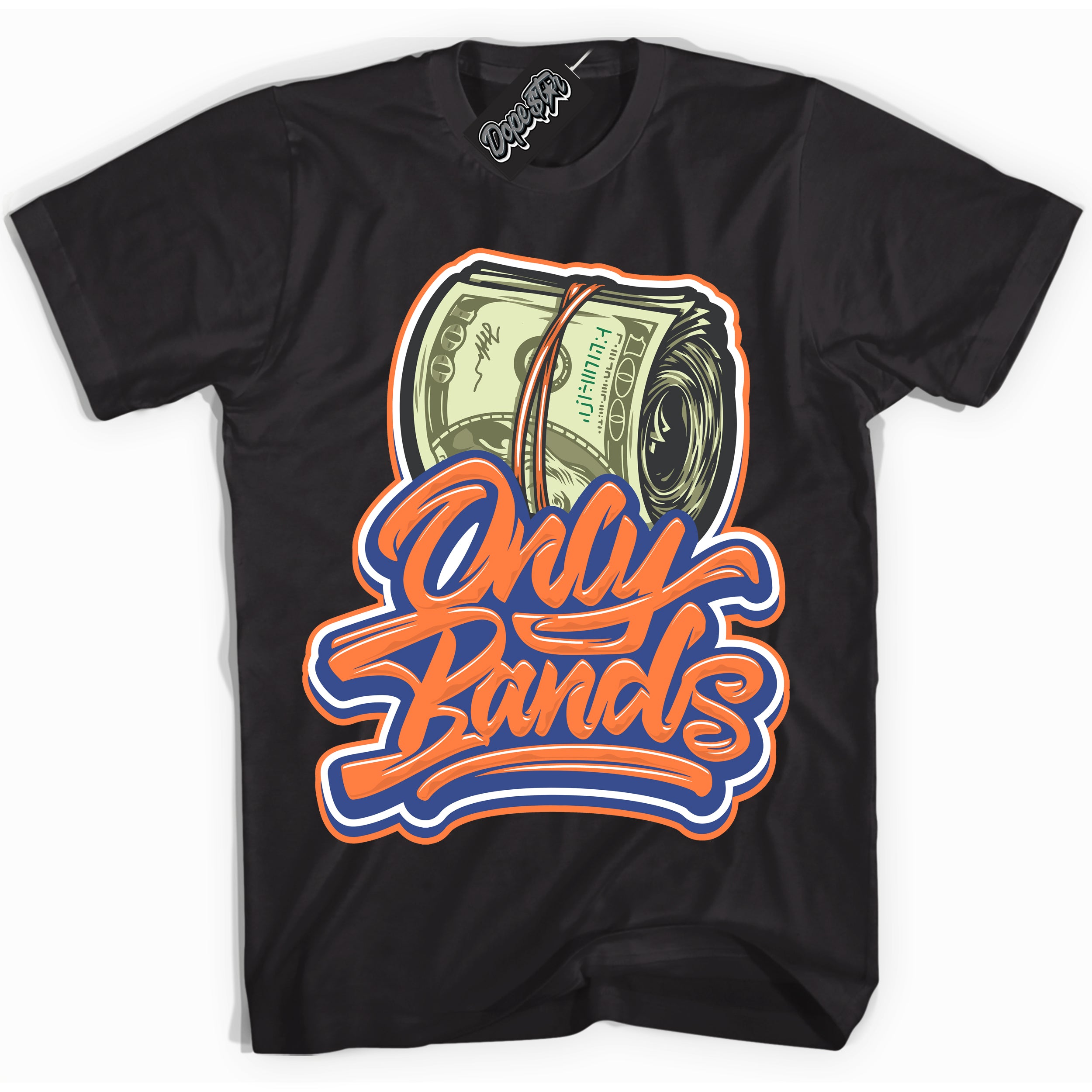 Cool Black Shirt with “ Only Bands ” design that perfectly matches Low Knicks.