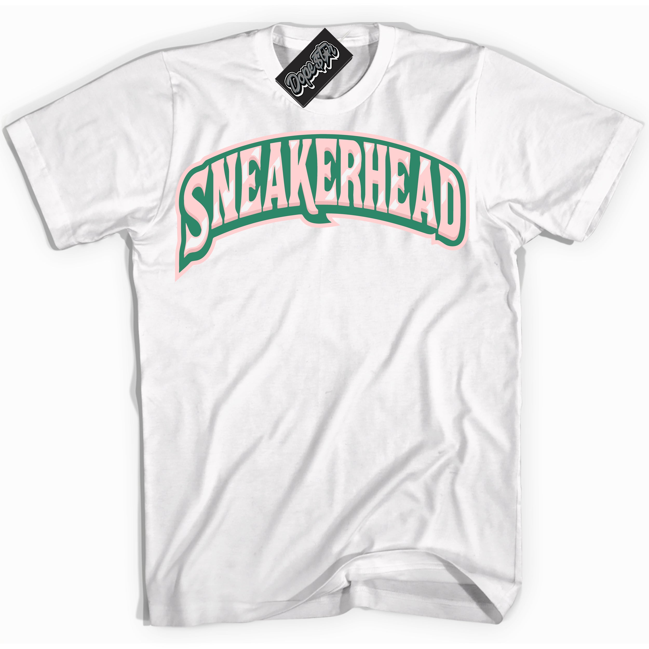 Cool White Shirt with “ Sneakerhead ” design that perfectly matches Malachite Dunks Dunks.