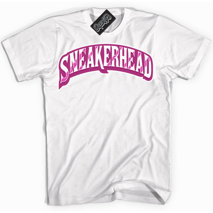 Dunk Low Next Nature Hot Fuchsia Dunk 'Sneakerhead' Shirt - White Streetwear Mockup | Sneakerhead T-Shirt Matching Dunk Low Next Nature Hot Fuchsia Dunk | Sneakerhead Urban Streetwear for Sneaker Matching OOTD | Outfits that pair perfectly with your ND Low Next Nature Hot Fuchsia Dunk | Sneakerhead Fashion Must-Have Apparel for Men and Women.