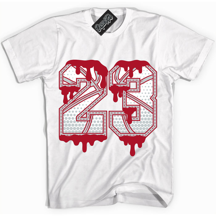 Cool White Shirt with “ 23 Ball” design that perfectly matches Reverse Ultraman Sneakers.