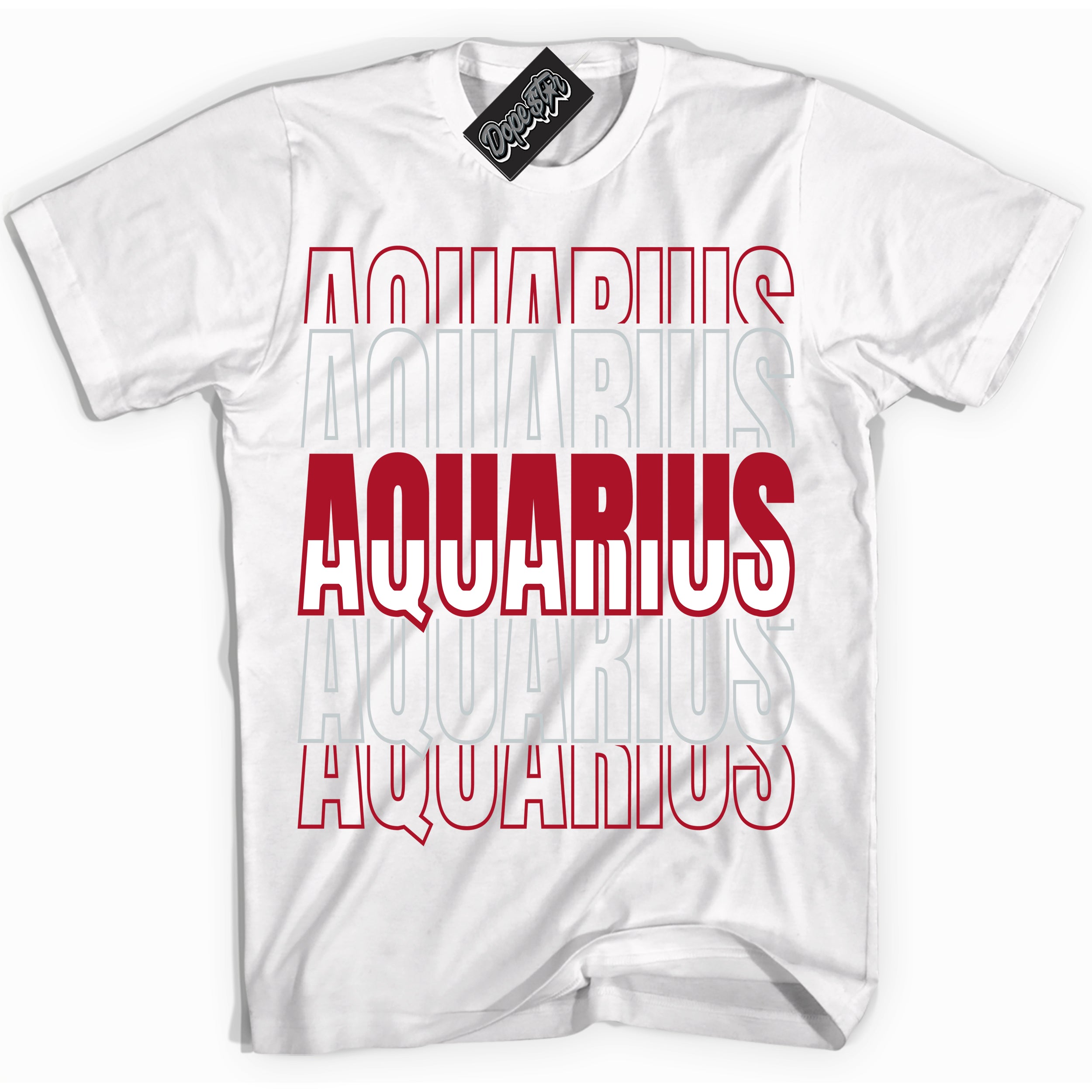 Cool White Shirt with “ Aquarius ” design that perfectly matches Reverse Ultraman Sneakers.