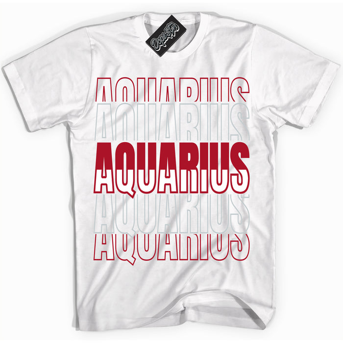 Cool White Shirt with “ Aquarius ” design that perfectly matches Reverse Ultraman Sneakers.