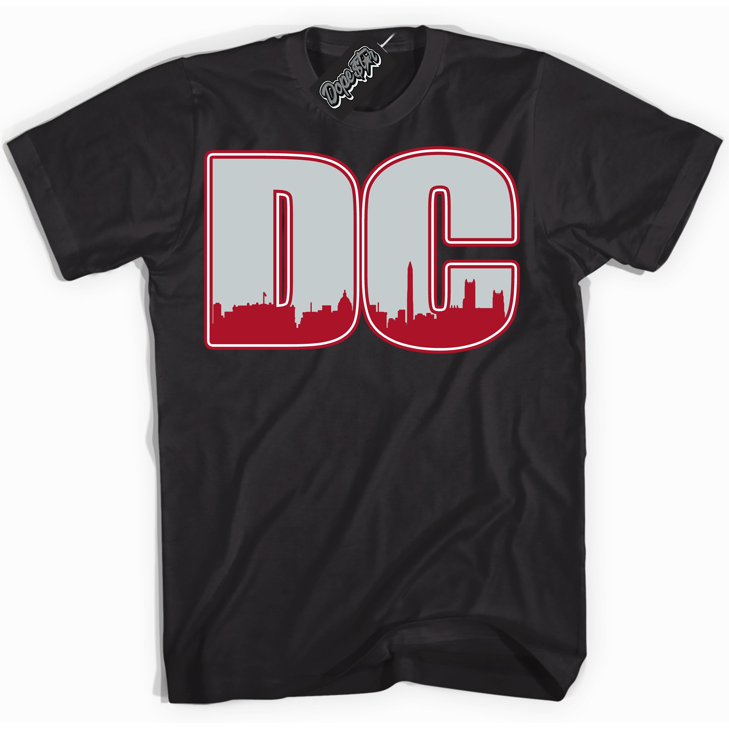 Cool Black Shirt with “ DC” design that perfectly matches Reverse Ultraman Sneakers.
