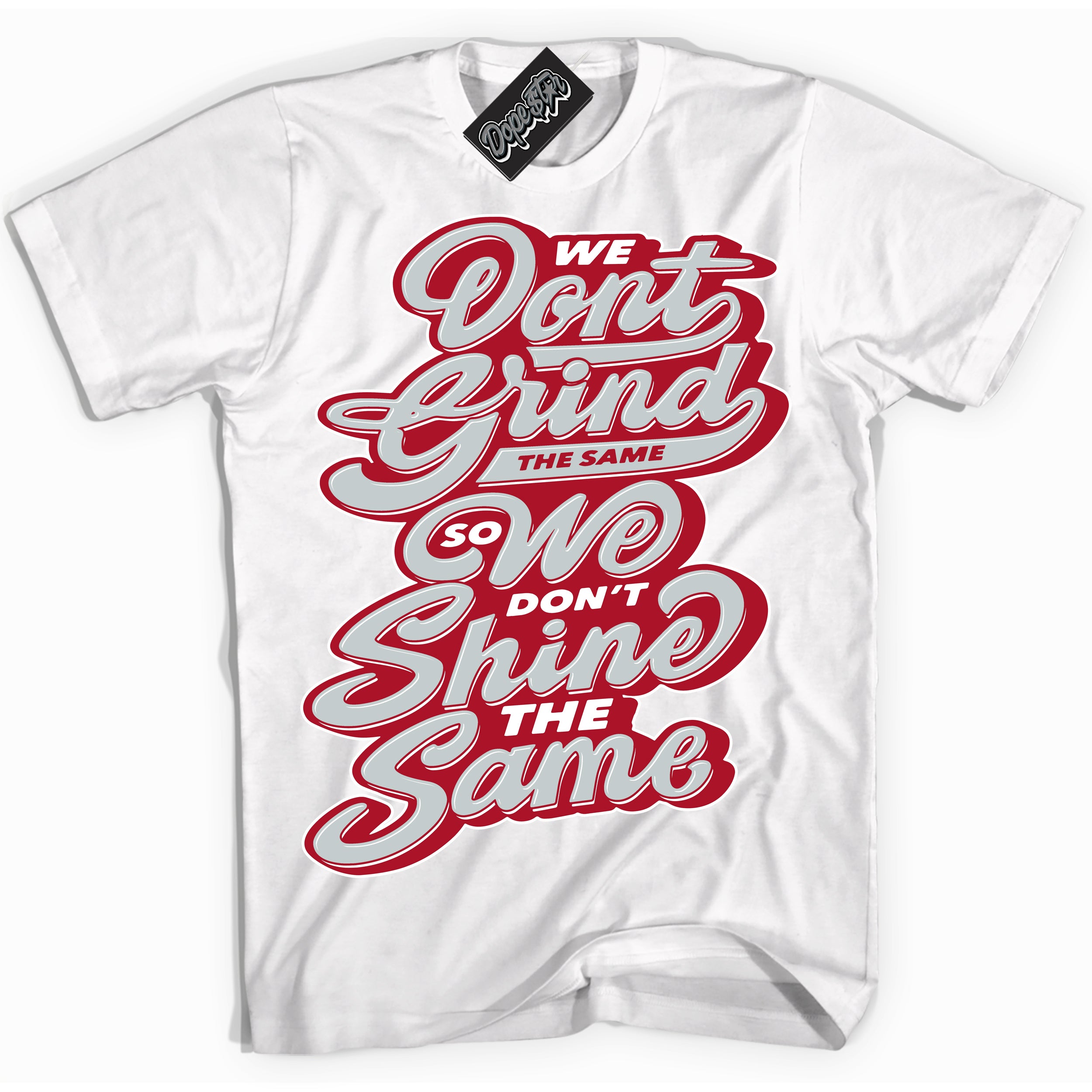 Cool White Shirt with “ Grind Shine ” design that perfectly matches Reverse Ultraman Sneakers.