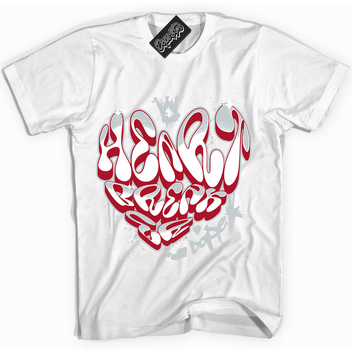 Cool White Shirt with “ Heartbreaker Graffiti” design that perfectly matches Reverse Ultraman Sneakers.