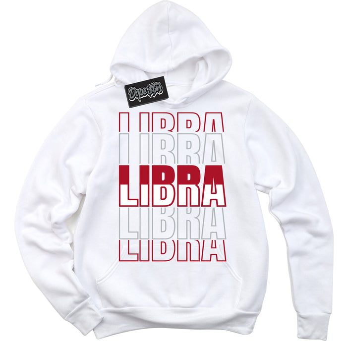 Cool White Hoodie with “ Libra ”  design that Perfectly Matches Reverse Ultraman Sneakers.