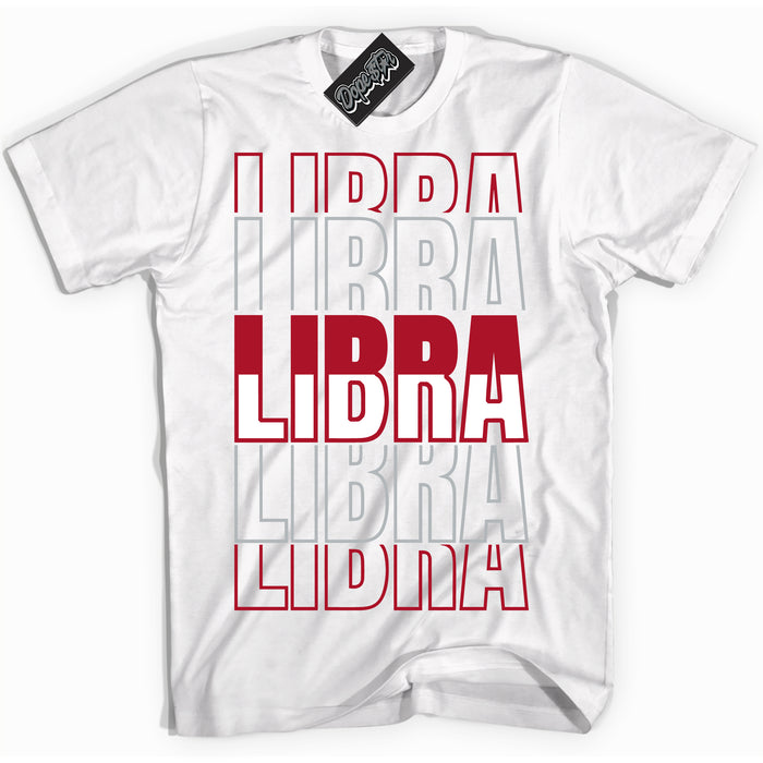 Cool White Shirt with “ Libra” design that perfectly matches Reverse Ultraman Sneakers.