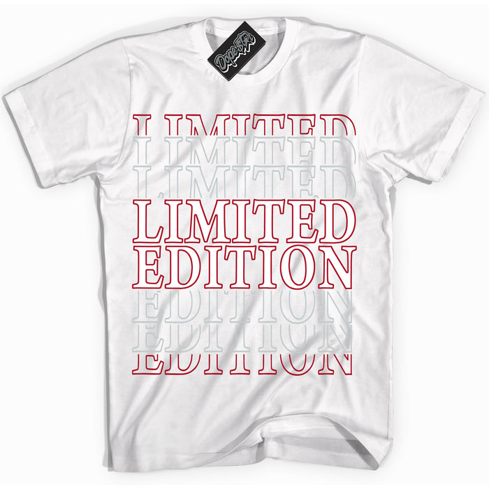 Cool White Shirt with “ Limited Edition” design that perfectly matches Reverse Ultraman Sneakers.