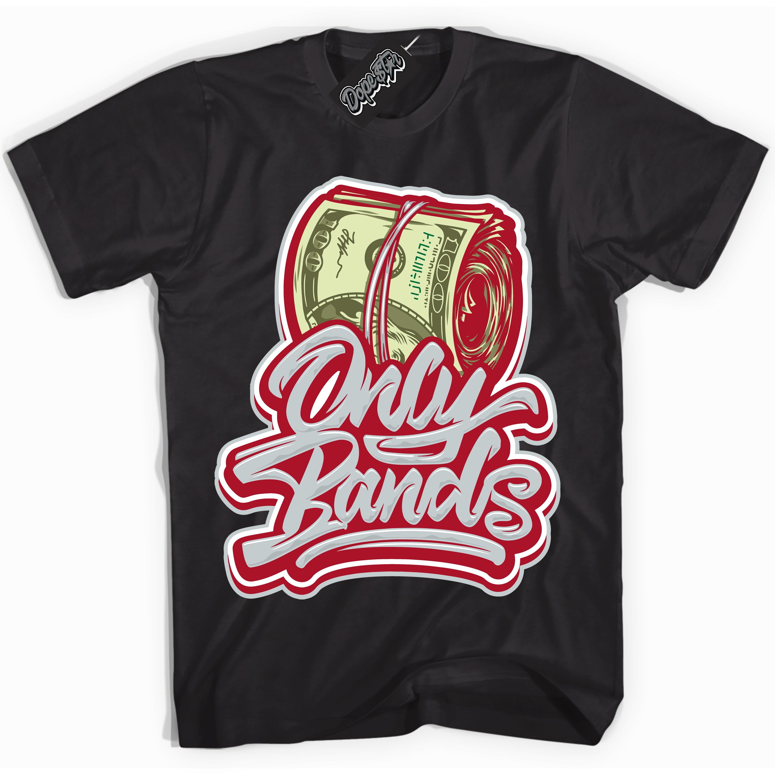 Cool Black Shirt with “ Only Bands ” design that perfectly matches Reverse Ultraman Sneakers.