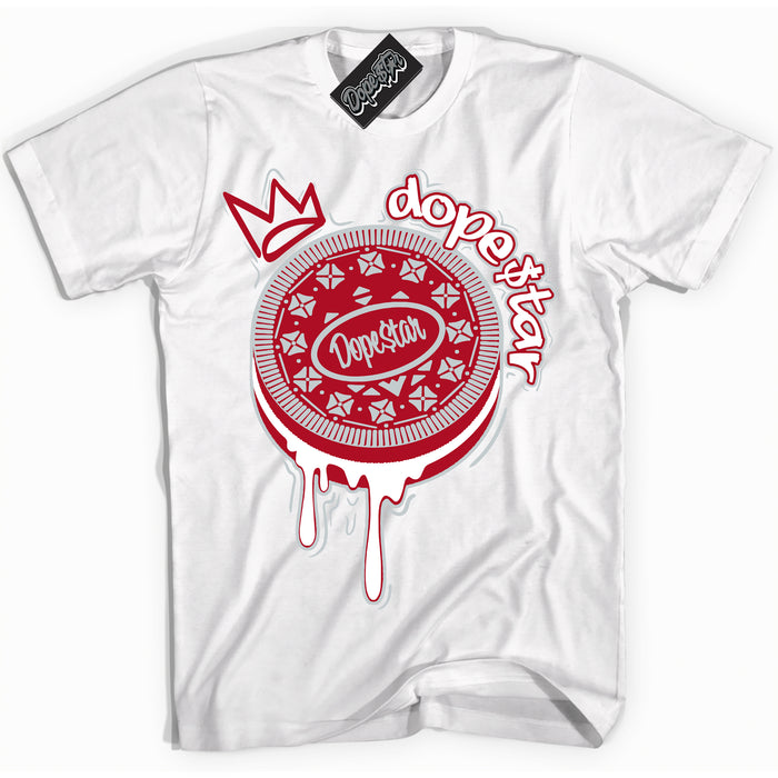 Cool White Shirt with “ Oreo DS” design that perfectly matches Reverse Ultraman Sneakers.