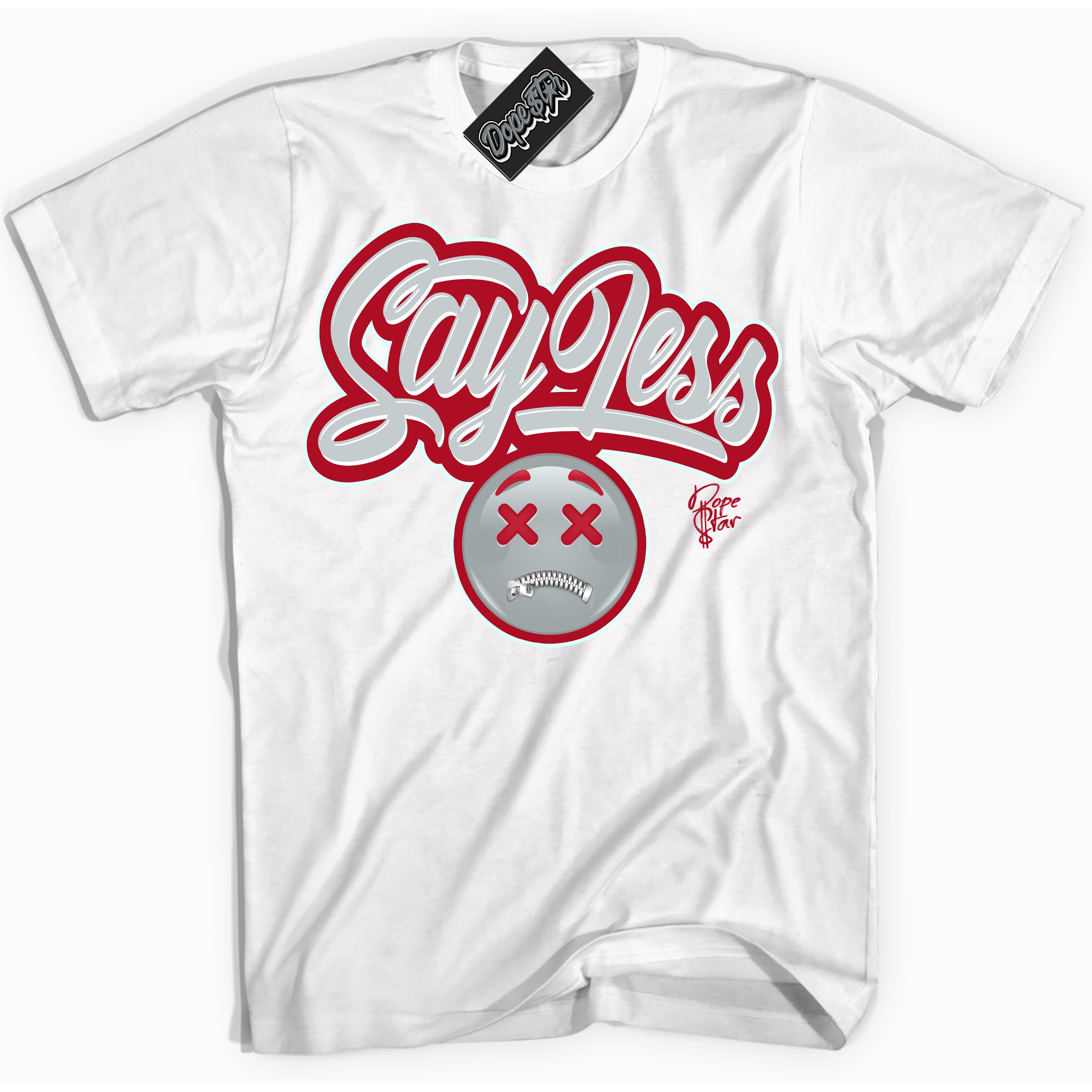 Cool White Shirt with “ Say Less ” design that perfectly matches Reverse Ultraman Sneakers.