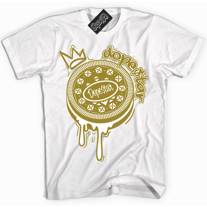 Cool White Shirt with “ Oreo DS ” design that perfectly matches Pacific Moss Dunks.
