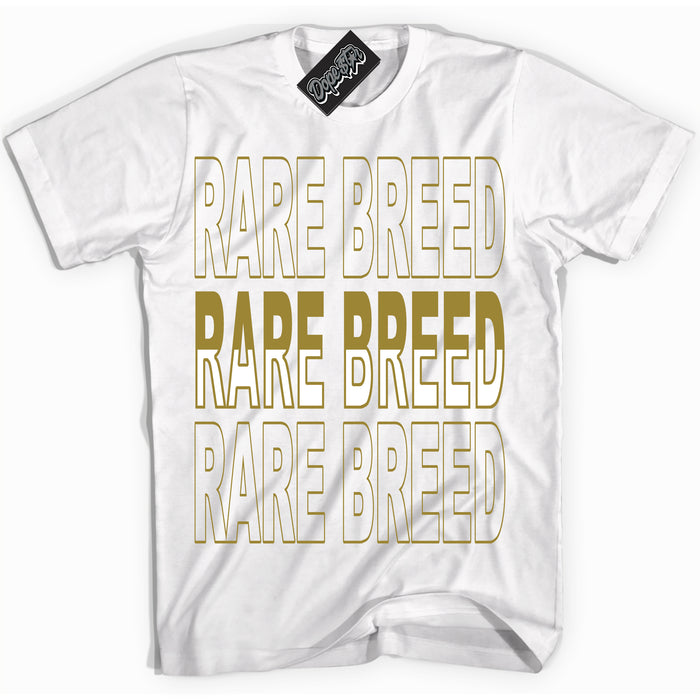 Cool White Shirt with “ Rare Breed ” design that perfectly matches Pacific Moss Dunks.

