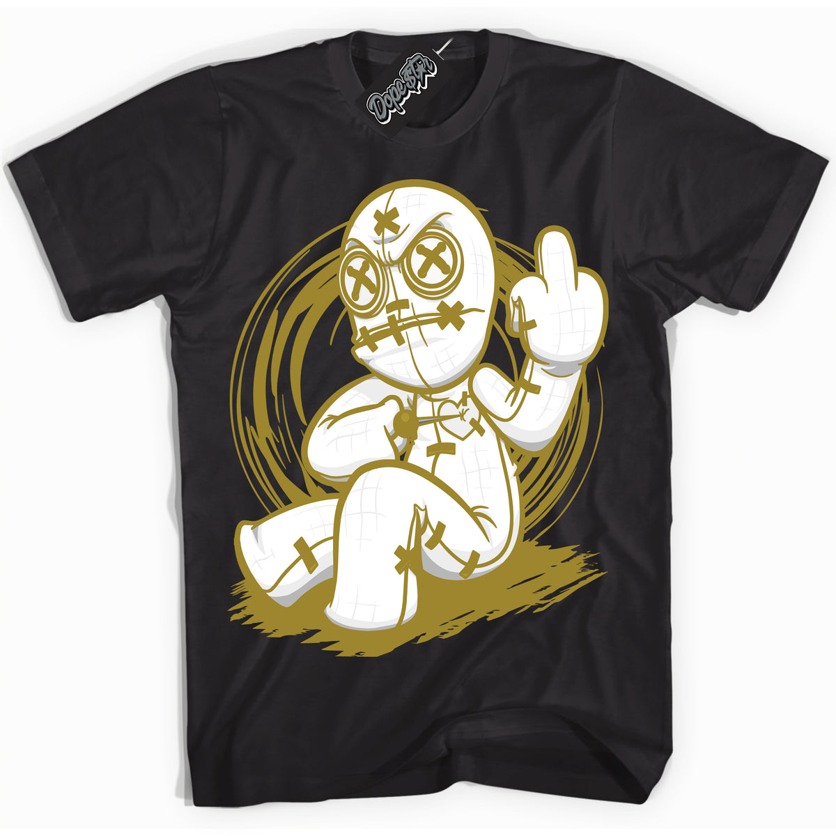 Cool Black Shirt with “ Voodoo Doll ” design that perfectly matches Pacific Moss Dunks.
