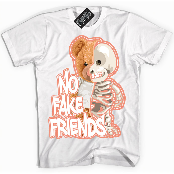 Dunk Low Light Wild Mango 'No Fake Friends' Shirt – White Streetwear T-Shirt | Sneaker Matching Tee for Dunk Low Light Wild Mango | Urban Fashion for No Fake Friends | Men's & Women's Streetwear Outfit by Sneaker Shirts Outlet.