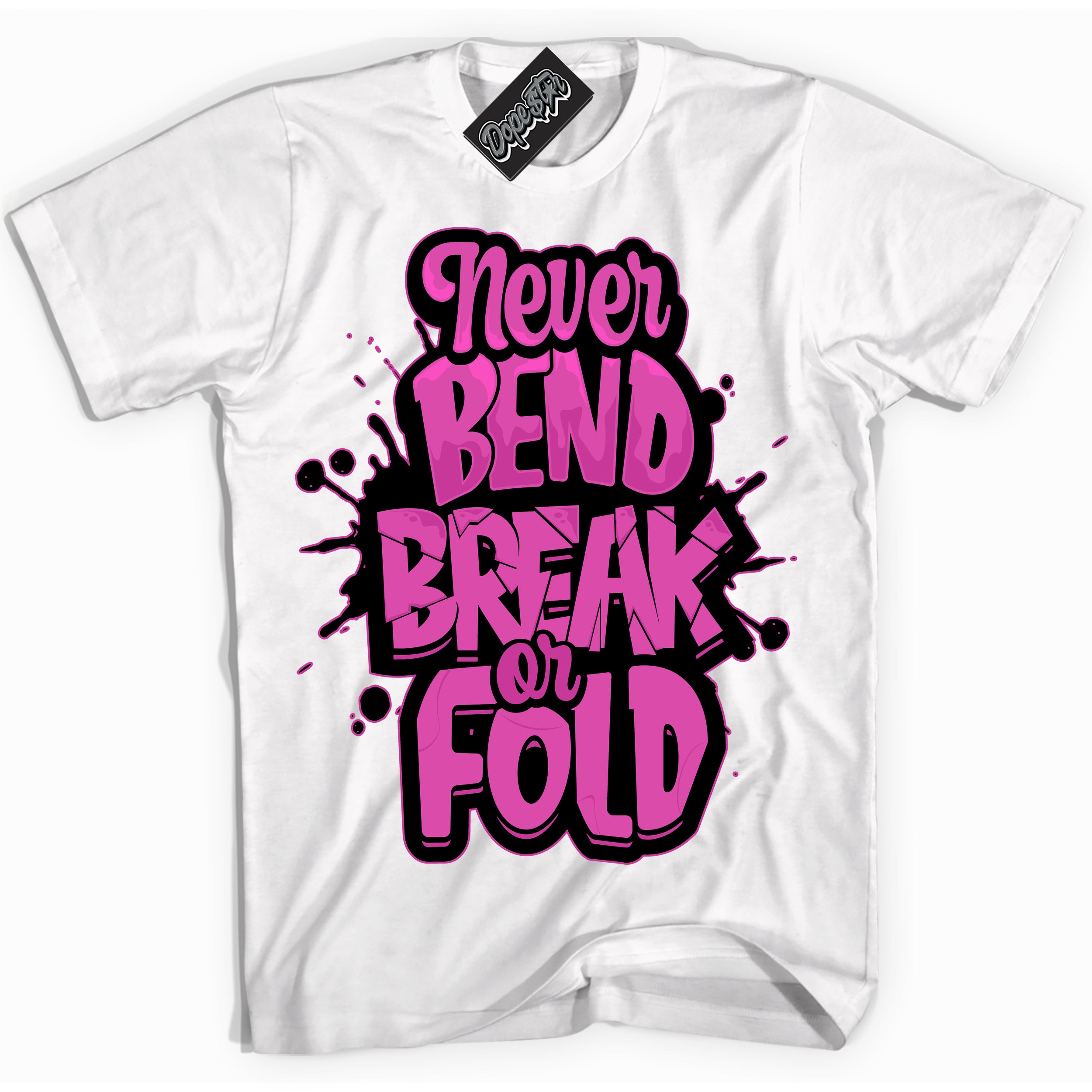 Air Max 1 Valentine's Day ‘Never Bend Break Or Fold – White Streetwear T-Shirt | Sneaker Matching shirt for Air Max 1 Valentine's Day | Sneaker Shirts Outlet.
