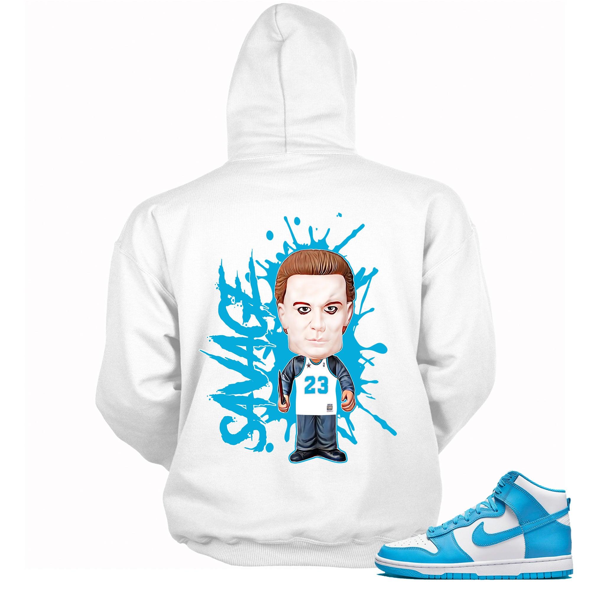 Dunks High Laser Blue Hoodie Savage - Sneaker Shirts Outlet